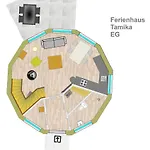 Feriehus Kugelhaus Tamika - Sauna, Whirlpoolwanne Und Kamin Am Tollensesee