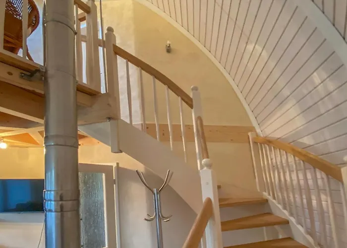 Ferienhaus Kugelhaus Tamika - Sauna, Whirlpoolwanne Und Kamin Am Tollensesee