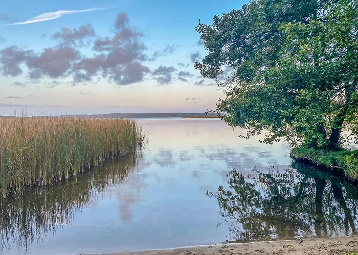 Ferienhaus Kugelhaus Tamika - Sauna, Whirlpoolwanne Und Kamin Am Tollensesee
