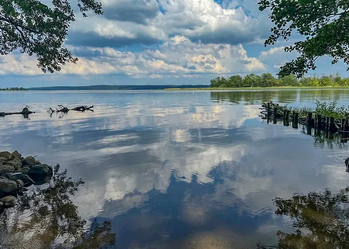 Ferienhaus Kugelhaus Tamika - Sauna, Whirlpoolwanne Und Kamin Am Tollensesee
